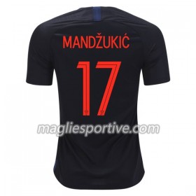 Completo Calcio Croazia Mandzukic 17 Divisa Trasferta Mondiali 2018